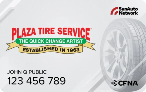 Plaza Tire Service Credit Card